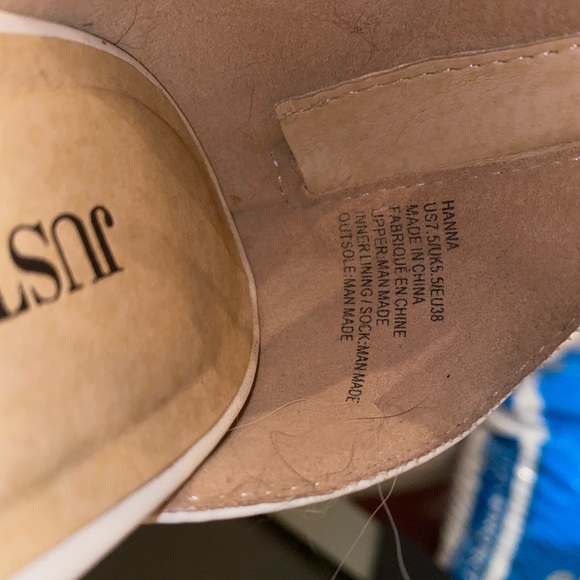 Women’s just Fab heels size 7.5 - Picture 4 of 4
